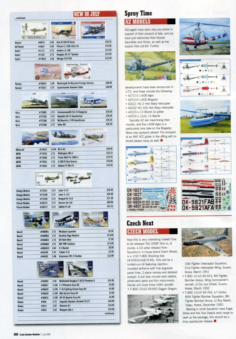 Scale Aviation Modeller International 2008-07